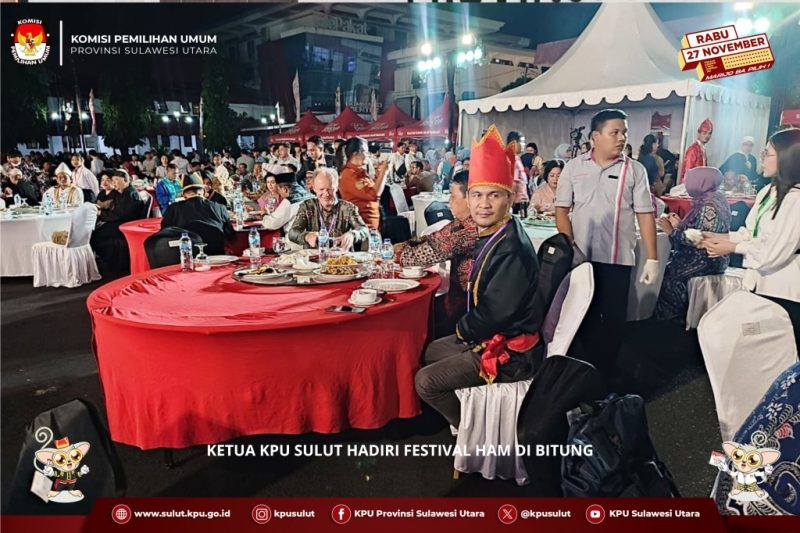 Kenly Poluan Hadiri Festival HAM di Bitung, Dorong Kesadaran dan Perlindungan HAM