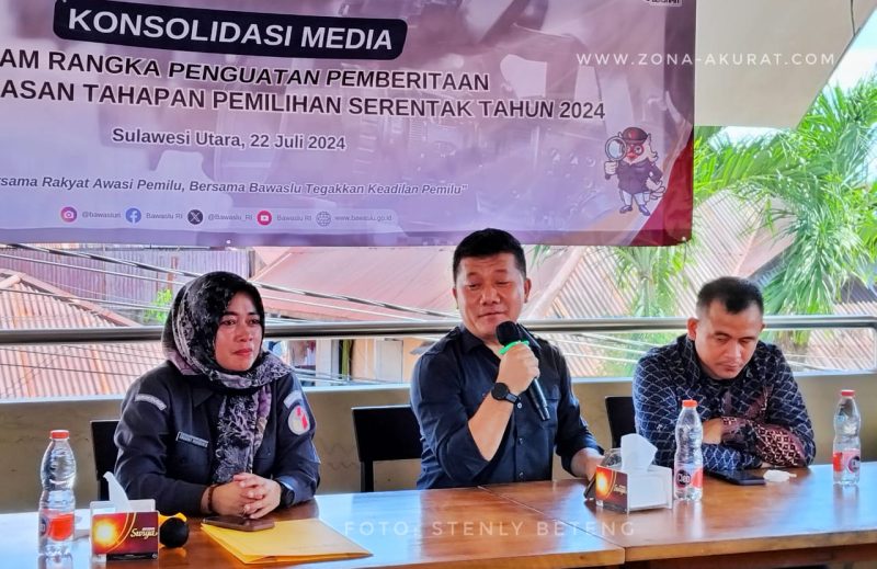 Steffen Linu Tindaklanjuti Instruksi Bawaslu RI, Sinergitas Dengan Media Diperkuat 