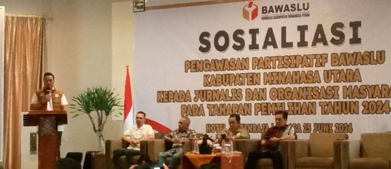 Bawaslu Minut Gelar Sosialisasi Pengawasan Partisipatif Sukseskan Pilkada 2024