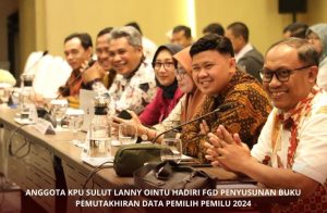 Lanny Ointu Ikut FGD Penyusunan Buku Pemutakhiran Data Pemilih Bersama KPU RI 