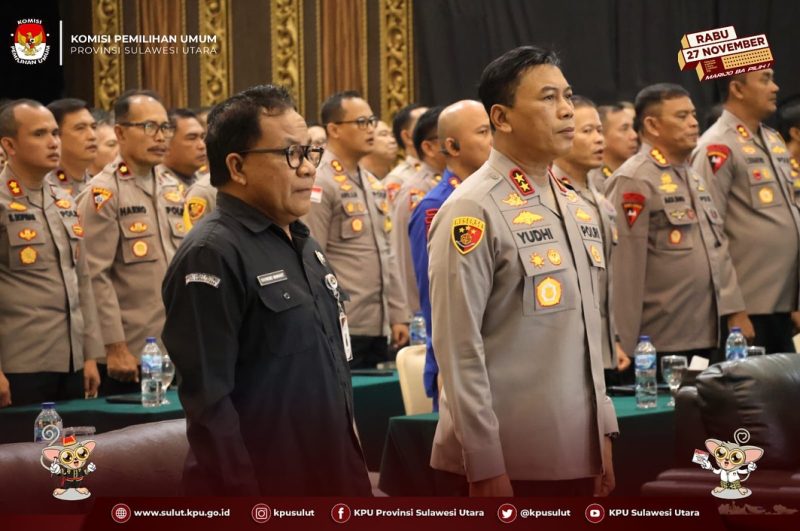 KPU Sulut Berperan Strategis di Latihan Pra Operasi Kepolisian untuk Pengamanan Pilkada