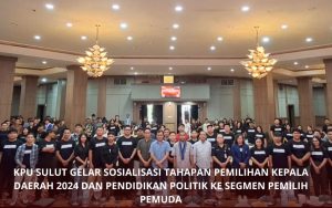 Perkuat Partisipasi Pemuda, KPU Sulut Gandeng GMKI Sosialisasikan Tahapan Pilkada 2024