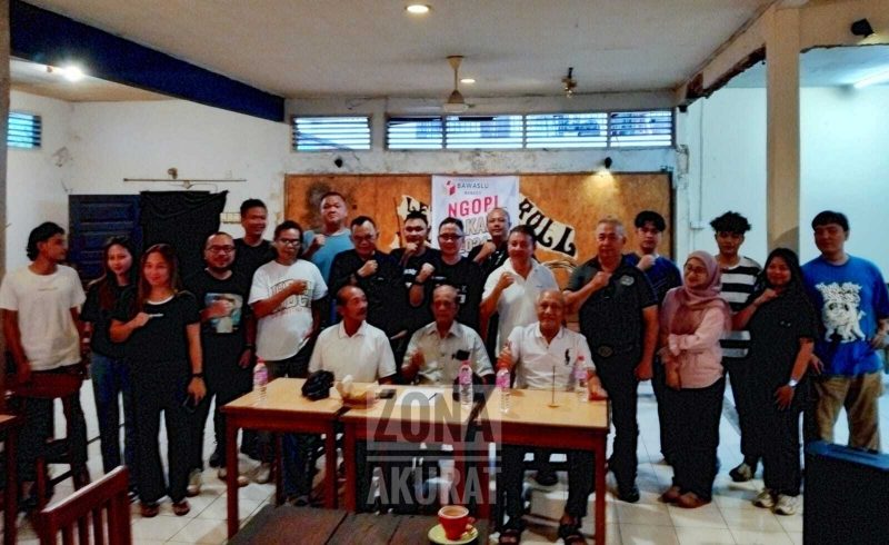 Bawaslu Manado Gelar “Ngopi Pilkada 2024”, Libatkan Komunitas Penikmat Kopi Bahas Pemilu