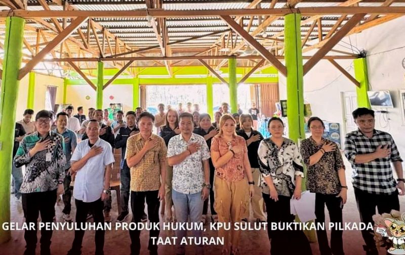 KPU Sulut Gencar Bikin Penyuluhan Hukum ke Masyarakat