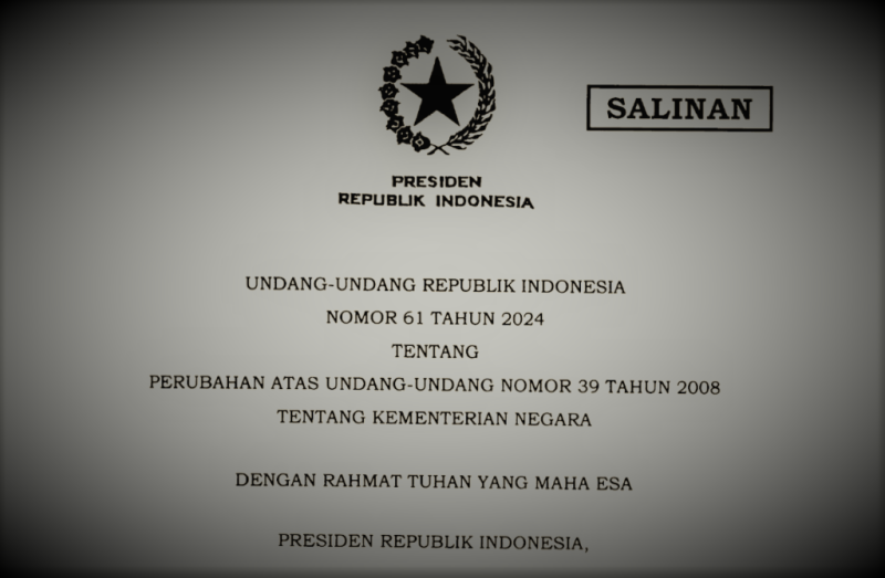 Jokowi Sahkan UU Baru, Pemerintahan Lebih Fleksibel dalam Pembentukan Kementerian