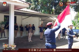 KPU Minut Gelar Upacara Hari Pahlawan