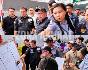 Bawaslu, KPU, dan Forkopimda Lakukan Patroli Pastikan Pemungutan Suara Kondusif di Minut, Bitung, dan Manado