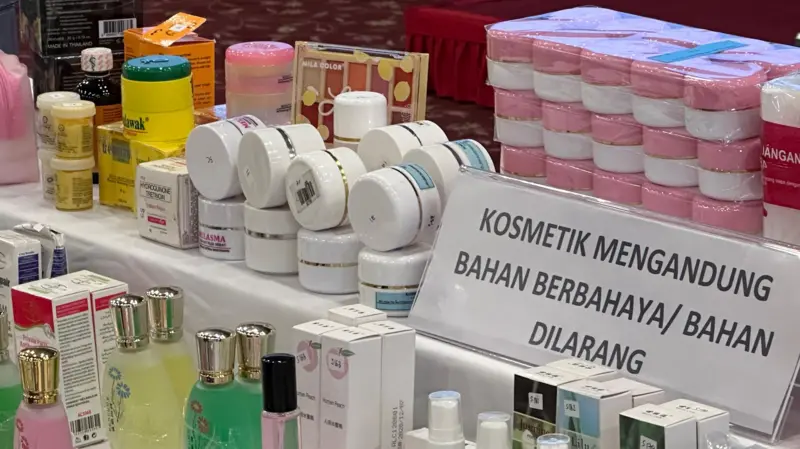 BPOM Ungkap 91 Kosmetik Ilegal Berbahaya, Kerugian Capai Rp31,7 Miliar