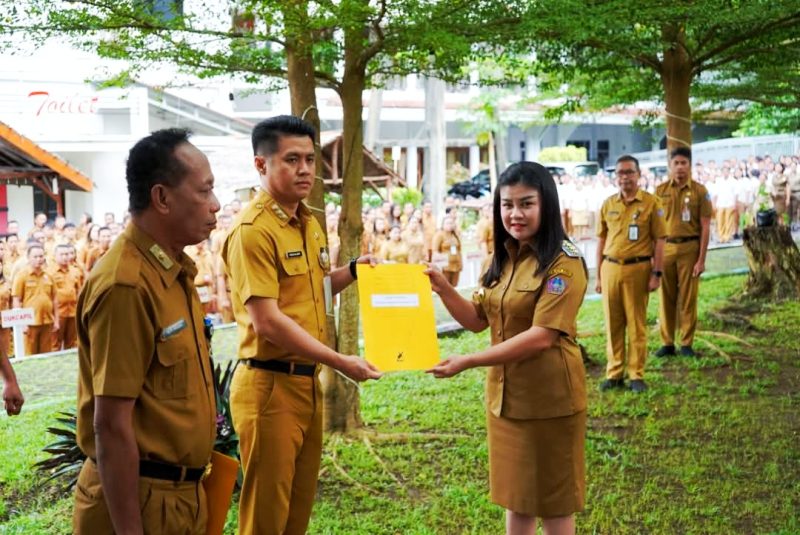 Bupati Chyntia Kalangit Rombak Tiga Posisi Plt Kadis Demi Kemajuan Sitaro Masadada