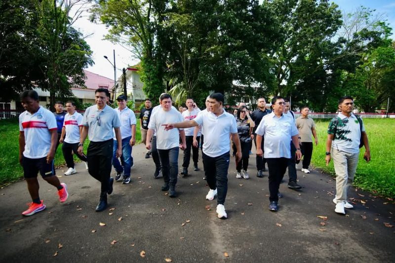 Gubernur Yulius Selvanus Tinjau Fasilitas Olahraga di KONI Manado