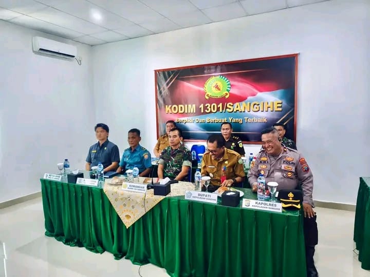 Pemkab Sangihe Ikuti Rakornas Percepatan Swasembada Pangan Hadapi Musim Kemarau 2025