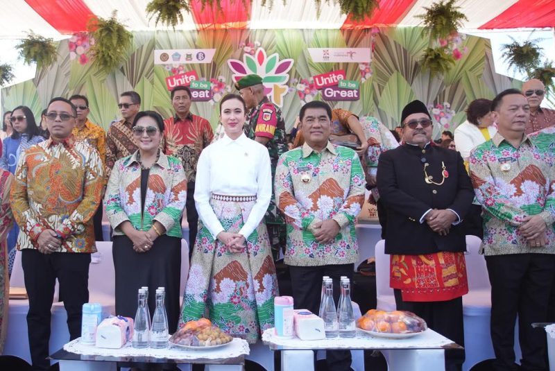 Lewat TIFF 2025, Sulut Pamerkan Pesona Bunga dan Keberagaman Budaya ke Dunia