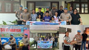 HUT ke-23, Propam Polres Sangihe Wujudkan  Kepedulian Lewat Bakti Sosial di Panti Asuhan