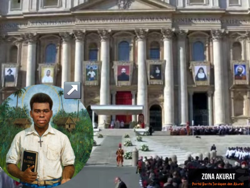 Paus Leo XIV Kanonisasi Tujuh Santo Baru, Salah Satunya Putra Papua